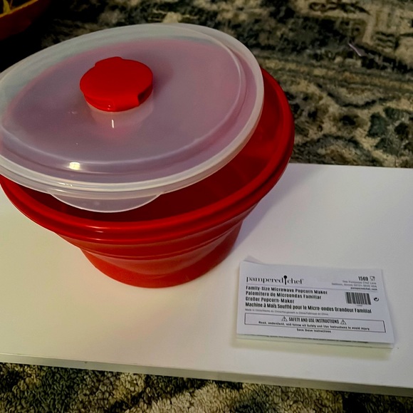 Pampered Chef Other Pampered Chef Family Size Microwave Popcorn